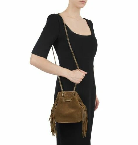 Fringe Brown Bags & for Suede Exterior Women