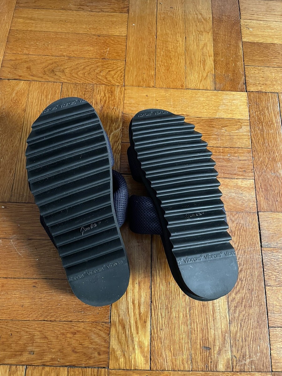 22SS【DRIES VAN NOTEN】Padded sandals パッド入りサンダル Dries Van Noten Padded Velvet Thong Platform Sandals