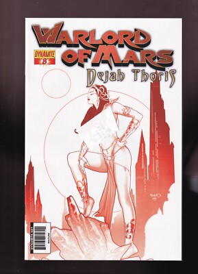 Warlord of Mars Dejah Thoris 8 2011 Renaud Martain Red Retailer Incentive Varian