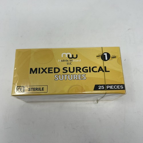 MatrixWizard Mixed Surgical Suture 25 Pack