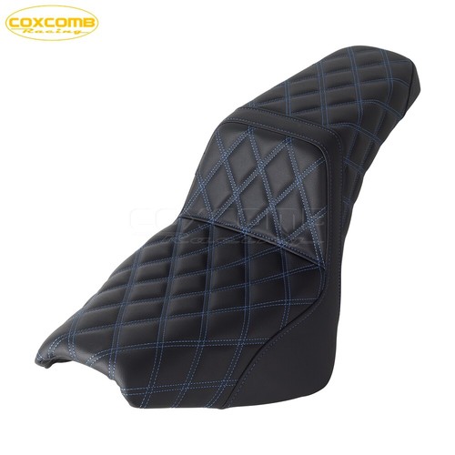 LS Step 2-Up Gel Pad Seat For Harley Softail Street Bob FXBB /S Deluxe 2018-2024 - Picture 4 of 8