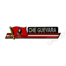 Che Guevara Bumper Sticker / Flag Sticker / "3 x 11 3/4" Bumper Sticker