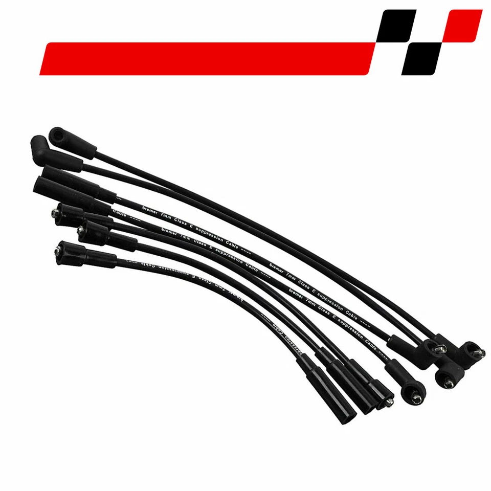 Juego de cables de bujía para Jeep Wrangler 1987-1990 1984-1986 Jeep Grand Wagoneer L6 Foto 2 de 4