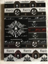 Black Label Trading custom cigar band art - 7 1/4" x 10 1/2" - CIGartbyT -