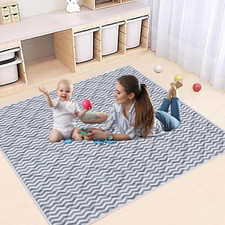 Spielmatte Baby Faltbar 125x125cm, Baumwolle Dick,Kindermatte, Baby Krabbeldecke