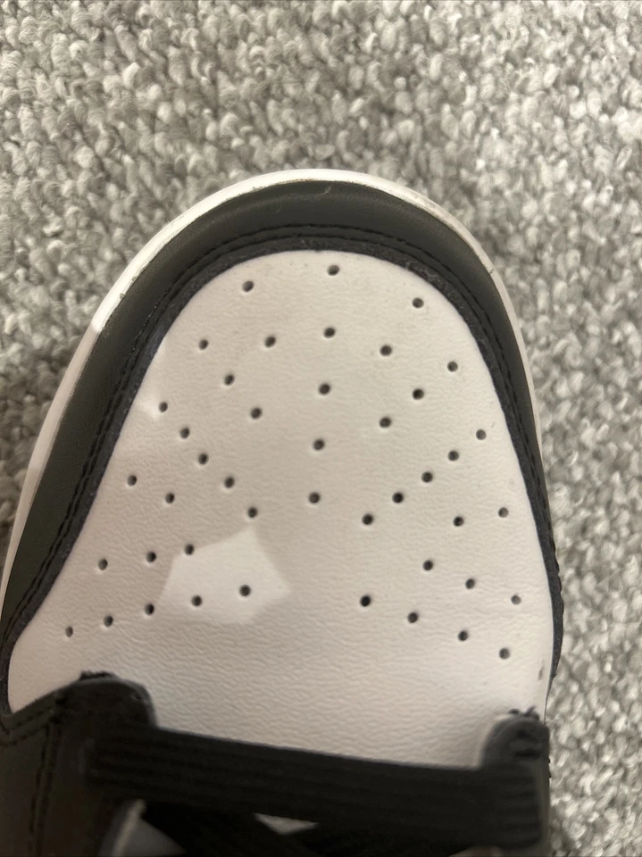 Size 8.5 - Nike Dunk High Black White, photo 2 of 4