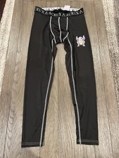 Mens Jock Valencia Vikings Team Football Compression Pants Tights  L