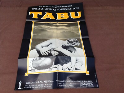 1991 Tabu Original Movie House Poster