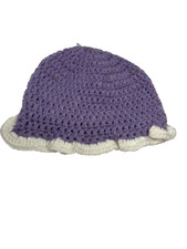 NEW handmade crocheted newborn baby hat yarn