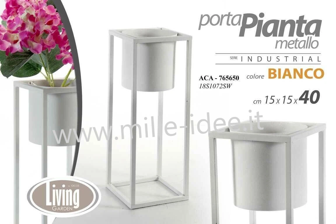 Vaso tondo Classic Vicenza per fiori e piante da giardino -40 cm / Antracite