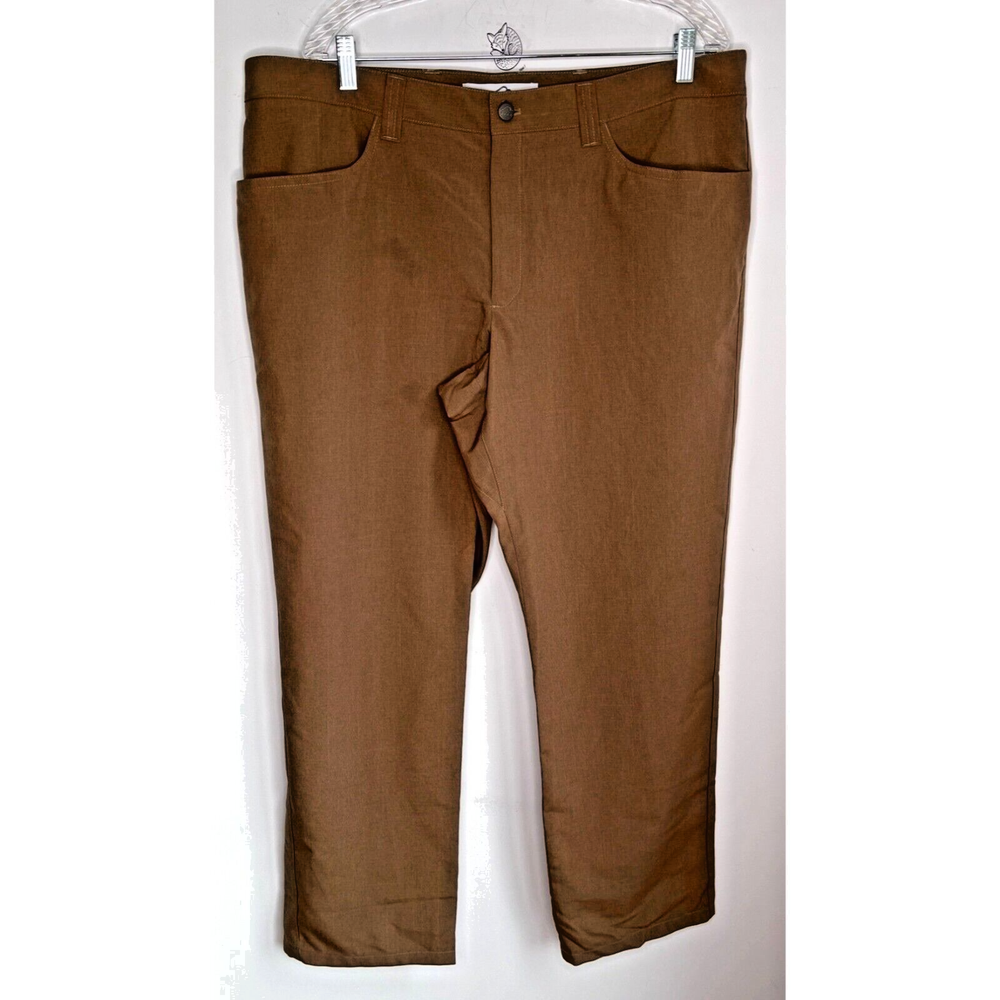 Bluffworks Mens Tech Performance Khaki Pants Size 40x32 Comfortable & Durable
