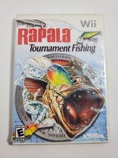 Rapala Tournament Fishing (Nintendo Wii, 2006)Tested!!!!
