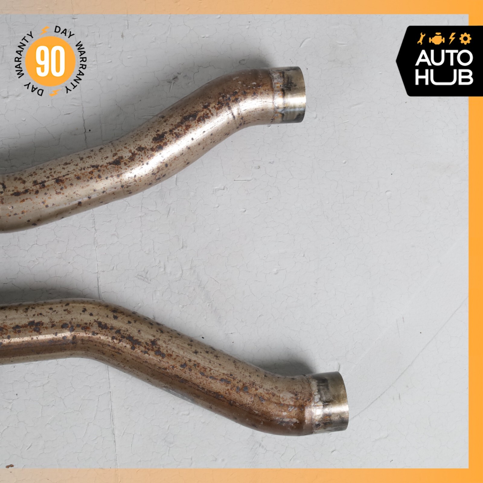 Bentley Continental GTC 6.0L Middle Exhaust Downpipe Left & Right Side OEM 60k