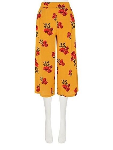 Rose Print Culottes size 
