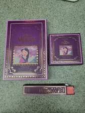 I ❤️ REVOLUTION Disney MULAN Face Palette, Powder, Lip Gloss LIVE BY HONOR Set