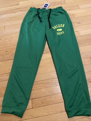 Pantaloni riflettori Nike NCAA Oregon Ducks taglia L nuovi con etichette DD6374 verde pallacanestro uomo - Foto 1 di 8