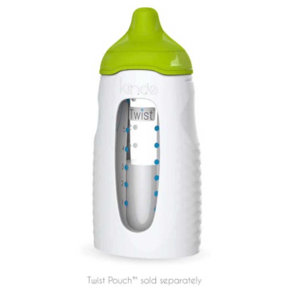 Kiinde Twist Squeeze Baby Breast Milk Feeding Bottles with Nipples