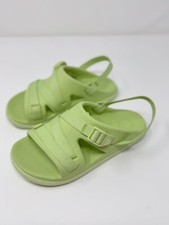 Chaco Chillos Kids Sandals Green Slip On Water Sport Outdoor Waterproof Size 4