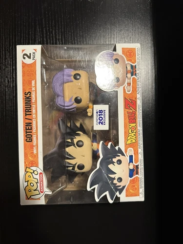 Funko Pop Dragon Ball Z Goten & Trunks Figura Paquete de 2 Caja Almuerzo Exclusivo 2018