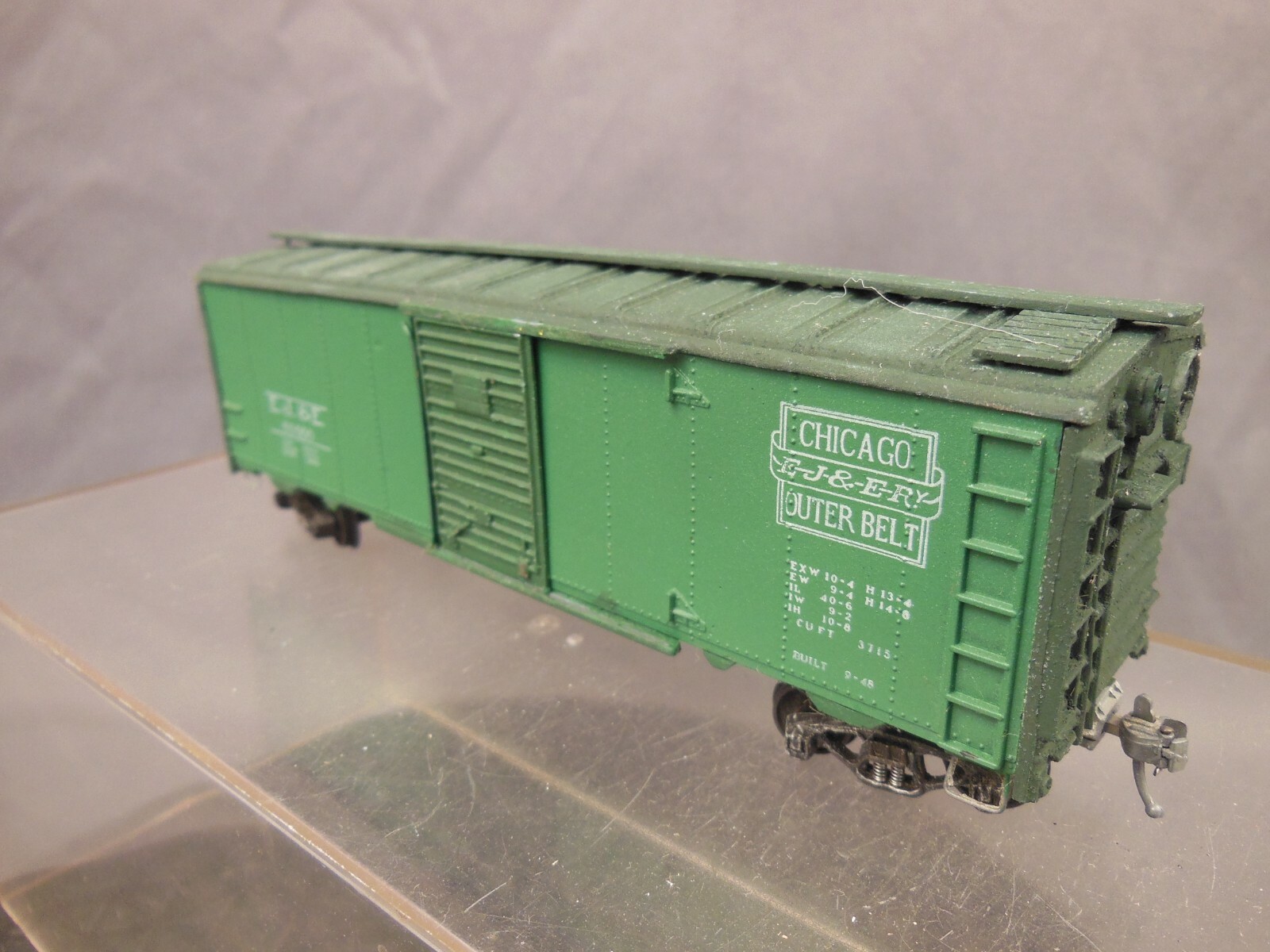 HO SCALE CRAFTSMAN BUILT EJ&E 40' BOX CAR eBay