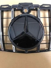 2019-2022 X247 GLB 35 200 250 Mirror Glass Star Convex Grille Star Emblem Black