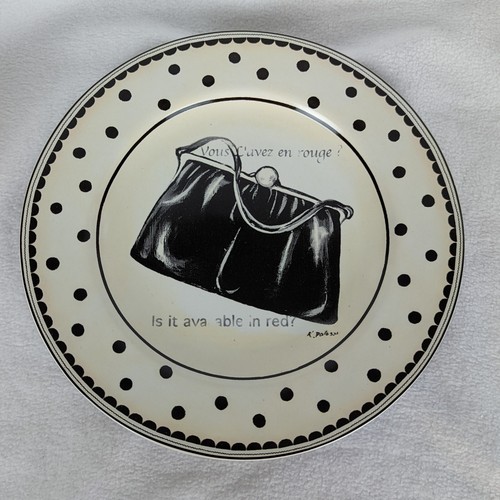 Paris decor The Sakura table set of four dessert salad plates original box - Picture 2 of 12