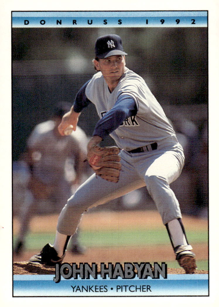 1992 Donruss #32a John Habyan
