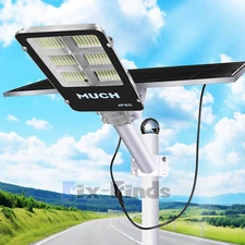 5000W Super Bright Commercial Solar Street Light Outdoor Patio Dusk to Dawn Lamp