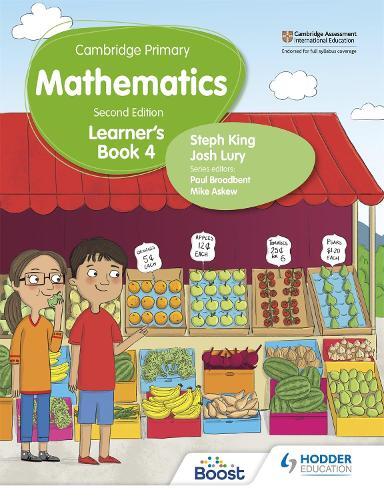 Thumbnail - Steph King Josh Cambridge Primary Mathematics Learner's Book 4 Sec