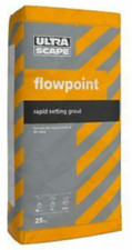 Ultrascape Flowpoint Rapid Set Grout Fill Joints in Paving Charcoal 25kg
