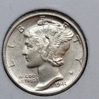 1941 Mercury Dime, 90% Silver 80791