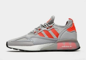 adidas grey orange trainers