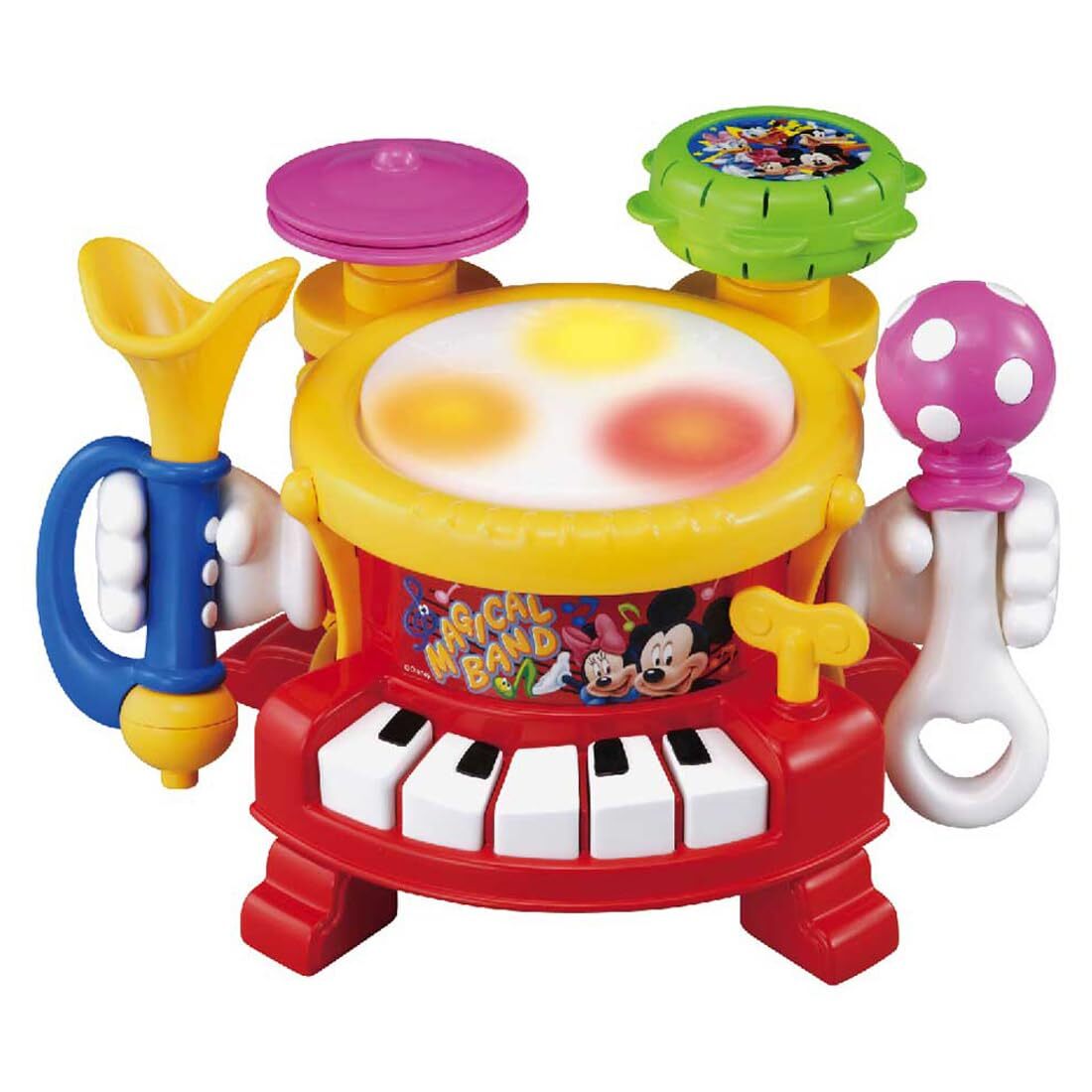 Takara Tomy Rhythm Play Magical Band W310xH220xD265mm Multi Color