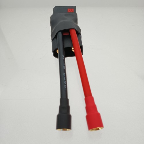 QS8 Anti-Spark M&F QS8 Cap Pack Kit 10 awg Wire 8mm Bullet Connectors Adapter - Picture 4 of 5