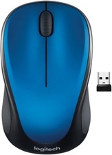 Logitech M317 Wireless Mouse - 2.4 GHz w/ USB Receiver, 1000 DPI Optical Track