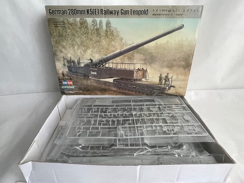 Hobby Boss German 280mm K5(E) Railway Gun Leopold 82903 1:72 Model Kit - Picture 2 of 19