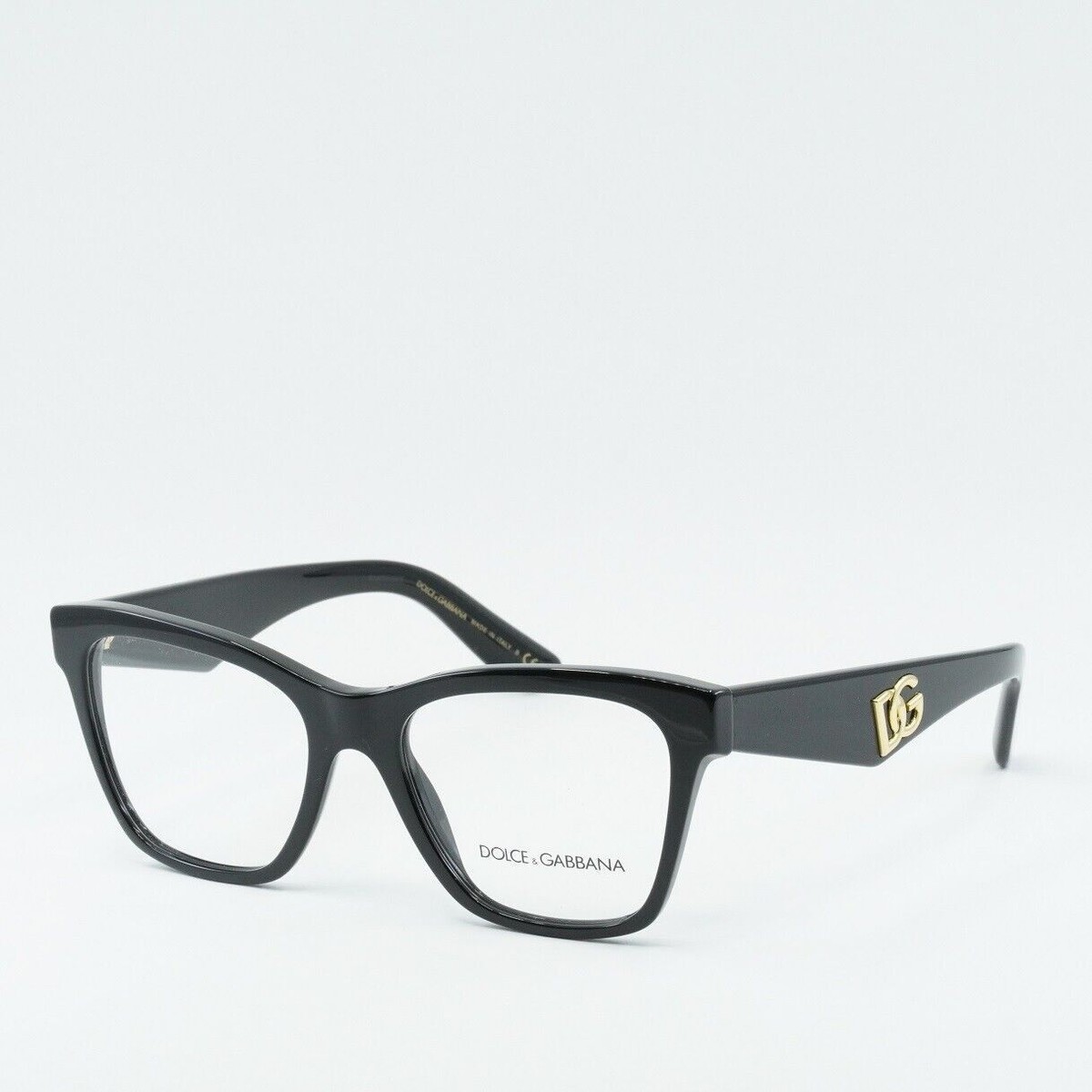 Dolce & Gabbana F4CR5THUMUAF0473 関税送料込 DOLCE & GABBANA DG3374 501 Black 53mm Eyeglasses New