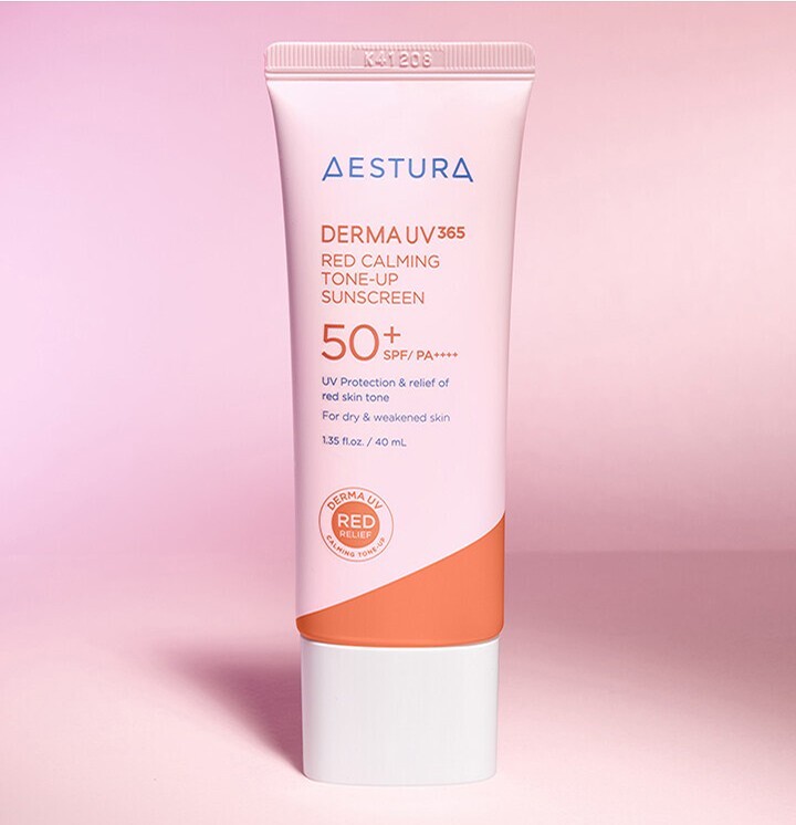 AESTURA] Derma UV365 Red Calming Tone-Up Sunscreen 40mL (SPF50+ PA++++) | eBay