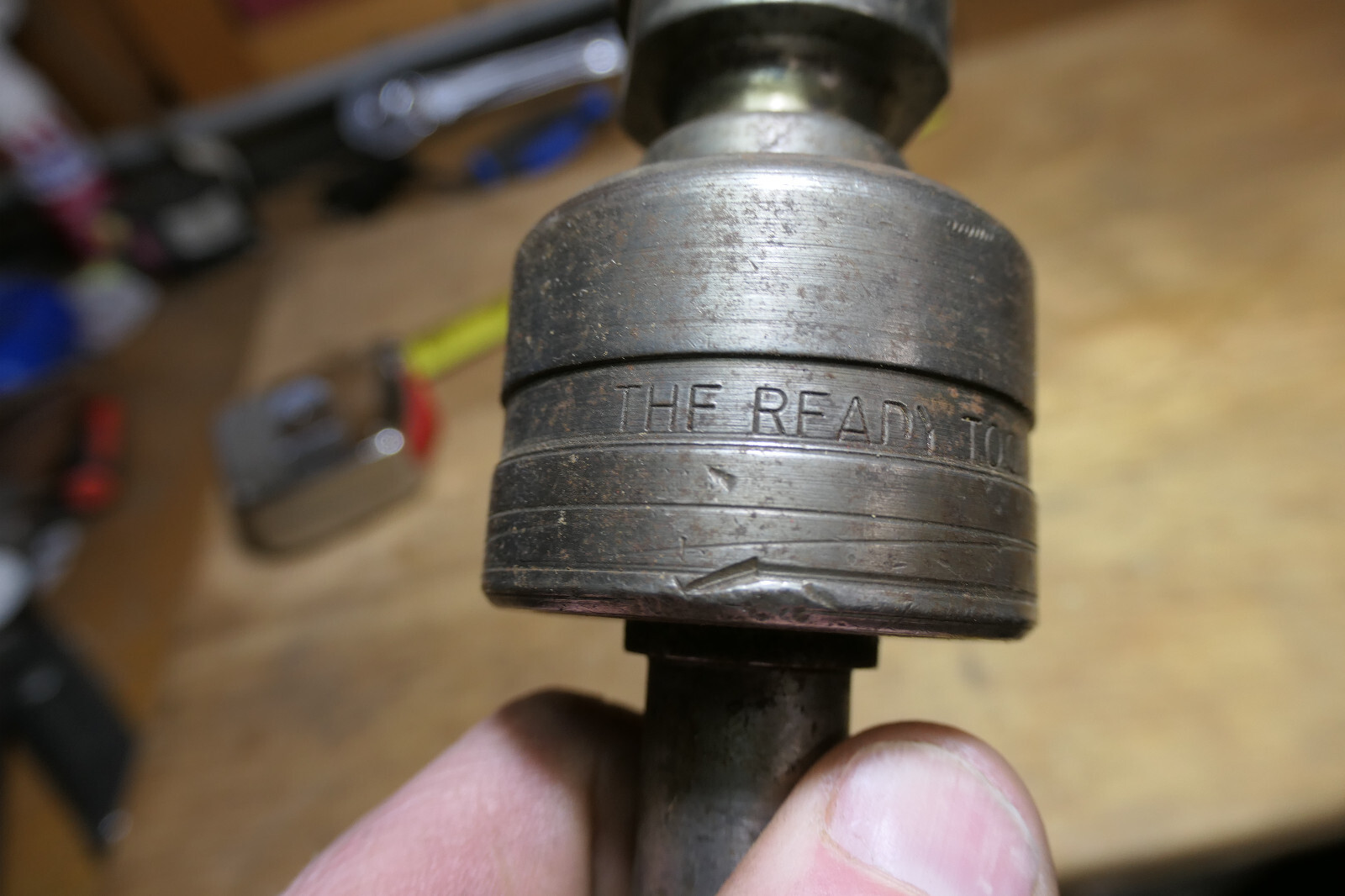 THE READY TOOL CO. LIVE CENTER Straight Shank 3/4" VINTAGE Made in USA