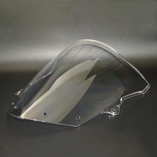 Clear Double Bubble Windshield Windscreen ABS For KAWASAKI Ninja ZX10R 2008-2010 - Picture 3 of 8