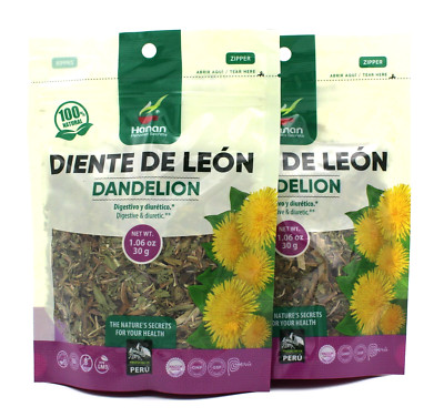  Diente de Leon Hierba Te (Dandelion Herbs Tea) 2 Bags
