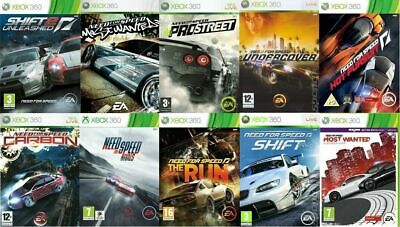 Need for Speed Xbox 360 Games - Choose Your Game