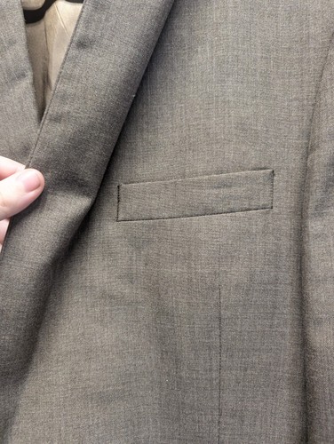 Vtg Burberry Wool Blazer Mens Sz 38R Brown Suit Jacket Sport Coat 2 Button Unite - Picture 9 of 24