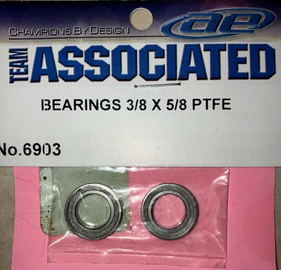 Team Associated TC4 6903 3/8x5/8x5/32in Outdrive Ball Bearings (2) - Image 2 of 3