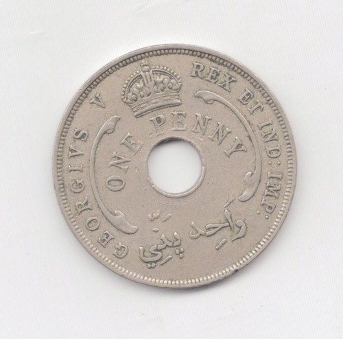 British West Africa 1933 Penny-B8