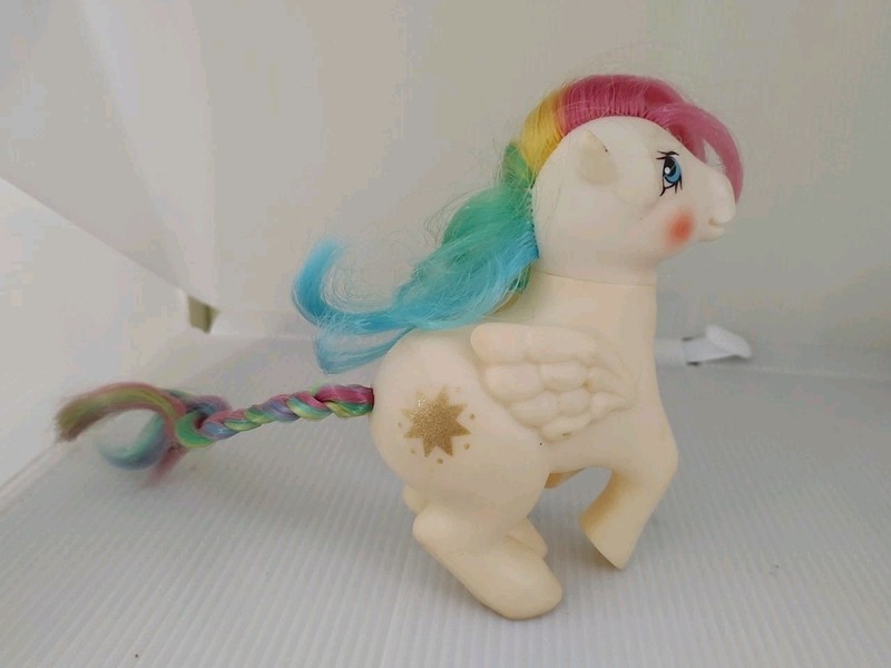 My Little Pony G1 Starshine Pegasus Hasbro 1983 Glitter
