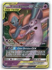 Espeon & Deoxys GX 72/236 Holo Unified Minds MP Pokemon on eBay