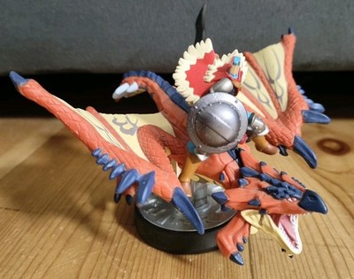 One-Eyed Liolaeus & Rider Boy Amiibo Nintendo Monster Hunter Stories Rathalos  