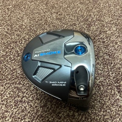 Paradigm Ai Smoke Ti 340 Mini Driver Golf Club Head Only w/ Cover New