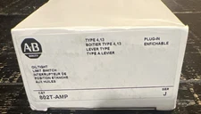 New Allen Bradley 802T-AMP Metal Plug-In Oiltight Limit Switch